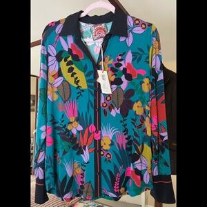 Johnny Was Janie Favorite Button Down Front Shirt House of FL